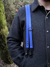 Trela Workdog Gear - Azul Escuro Neon