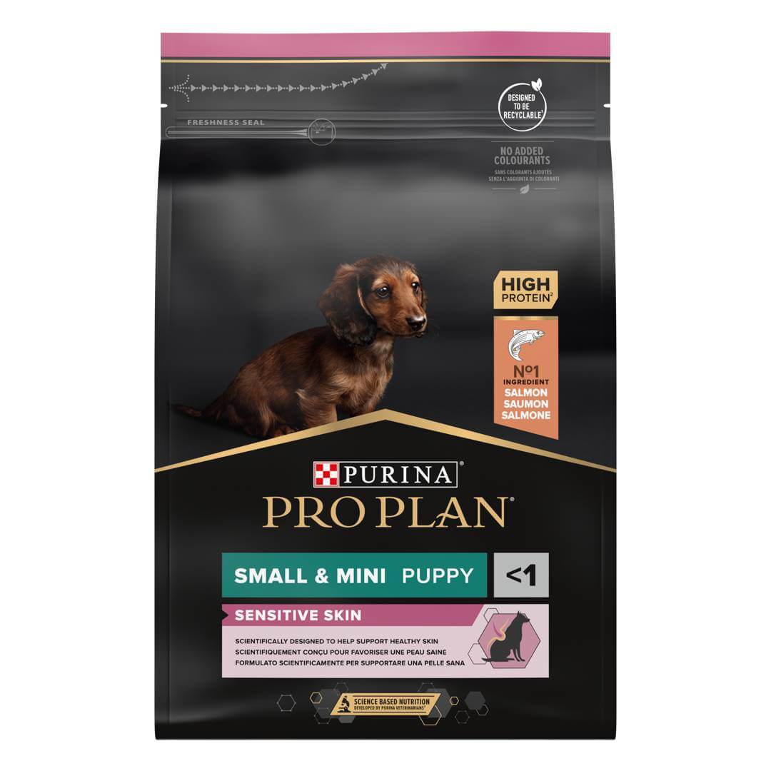 PRO PLAN Medium Puppy Sensitive Skin Salmão