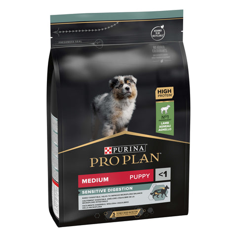 PRO PLAN Medium Puppy Sensitive Digestion Borrego