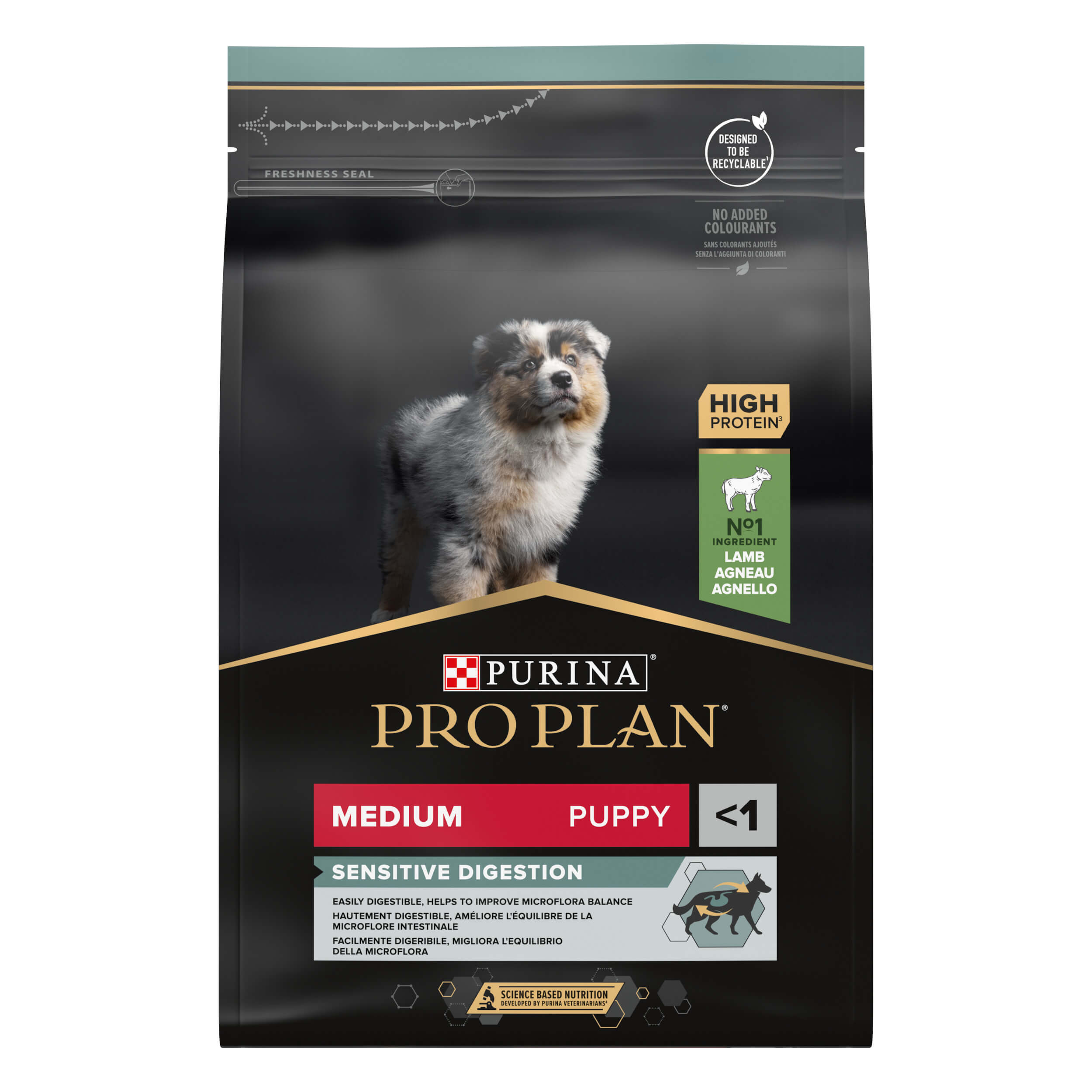 PRO PLAN Medium Puppy Sensitive Digestion Borrego