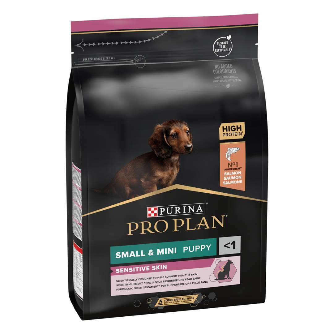 PRO PLAN Medium Puppy Sensitive Skin Salmão