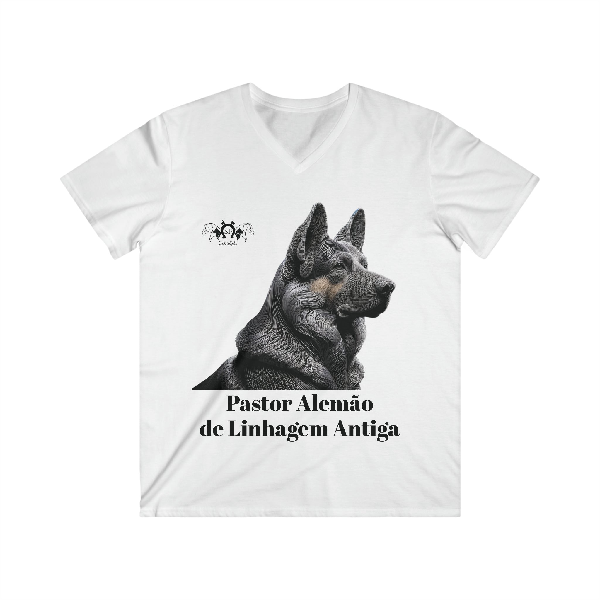 T-Shirt - Pastor Alemão de Linhagem Antiga em MeshWire