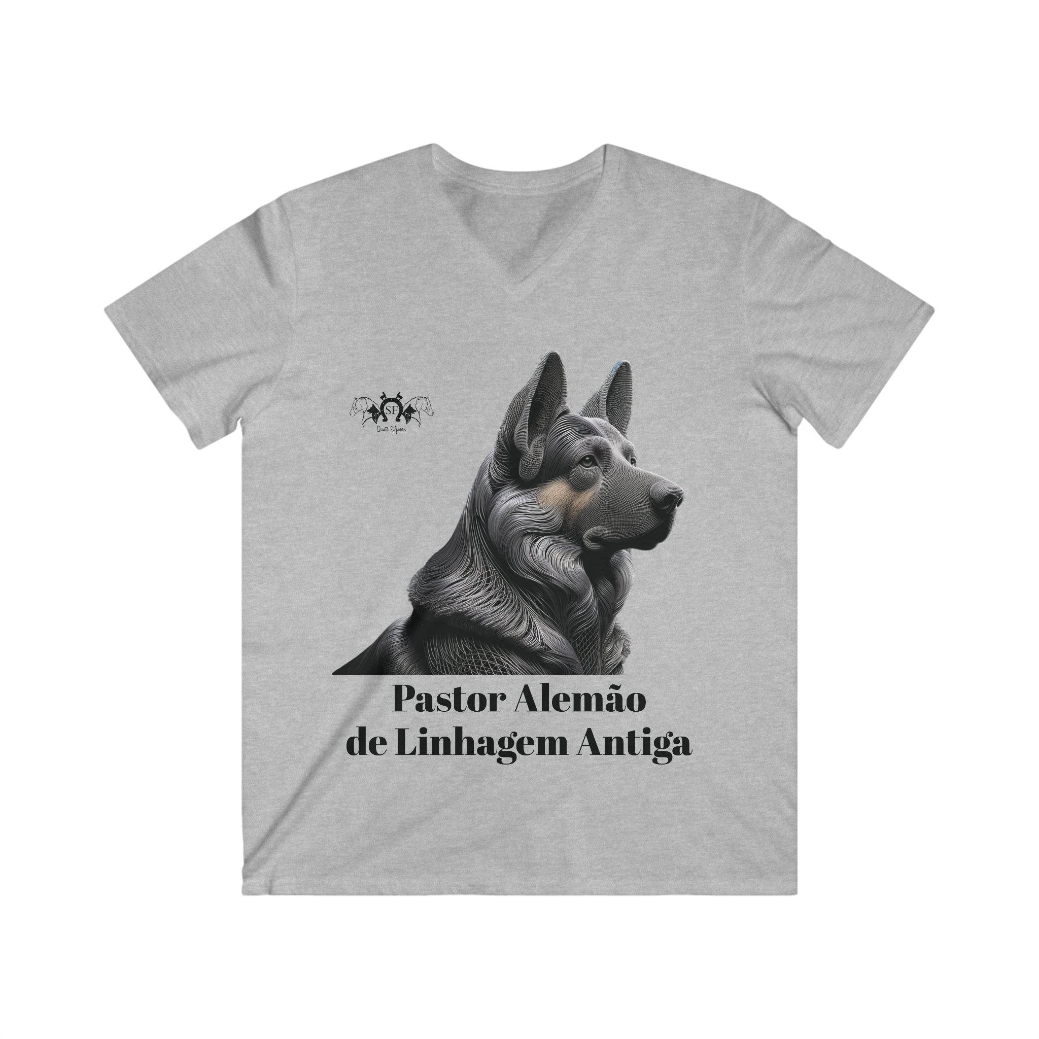 T-Shirt - Pastor Alemão de Linhagem Antiga em MeshWire