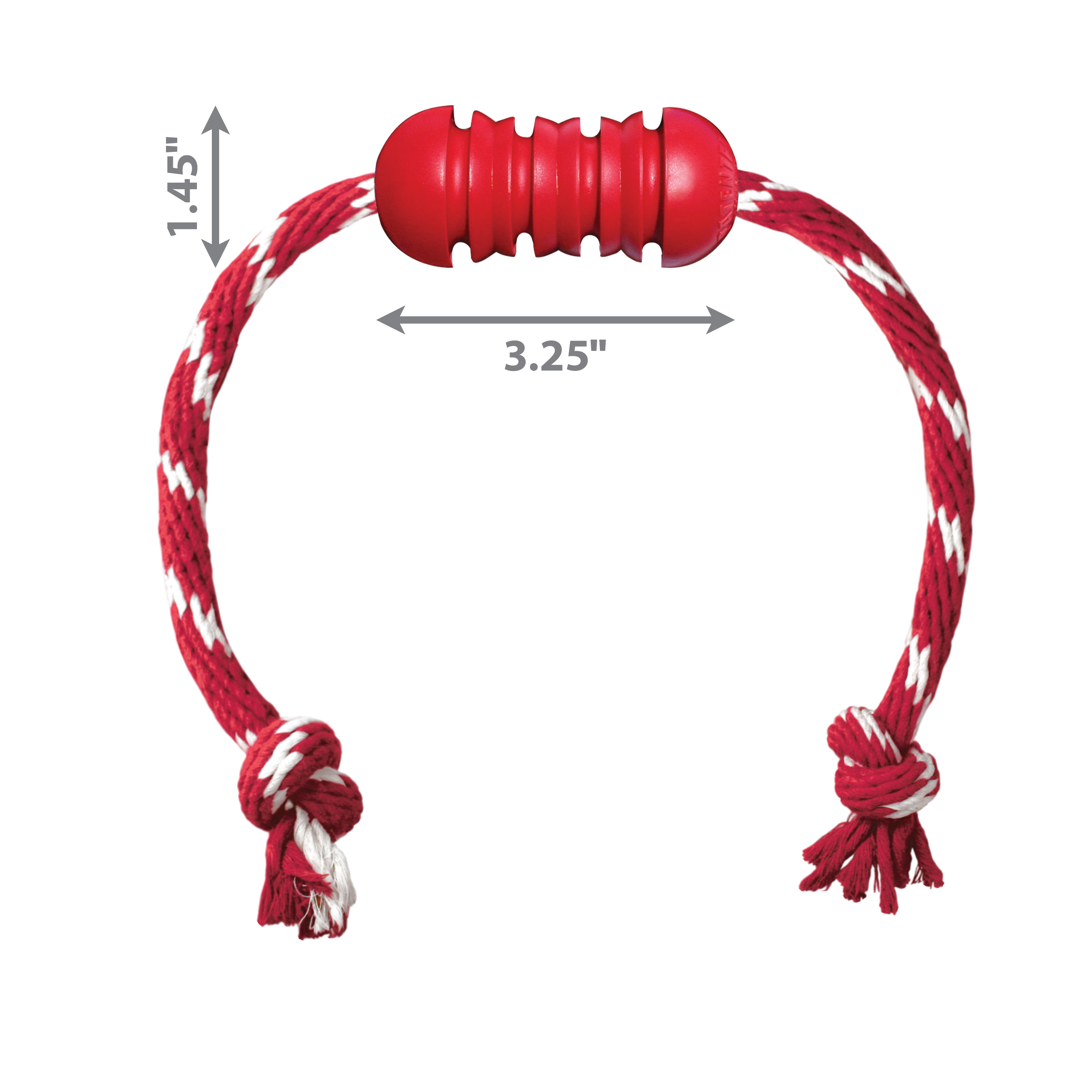 KONG DENTAL W/ ROPE (com corda)