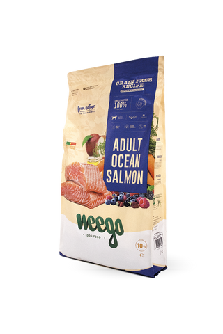 WEEGO GRAIN FREE DOG FOOD ADULT OCEAN SALMON 100GR /2KG/10KG