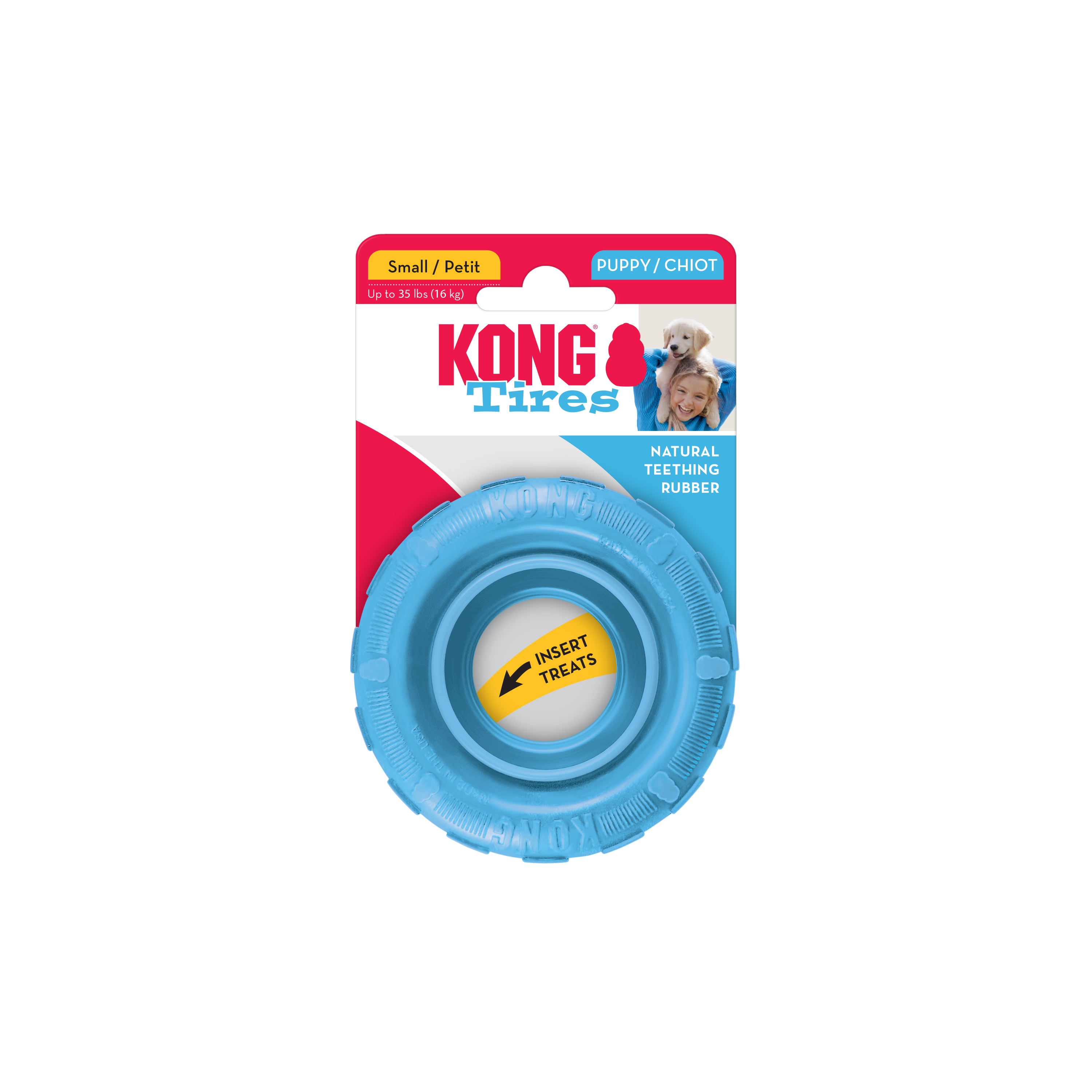 KONG PUPPY TIRE MEDIUM/LARGE