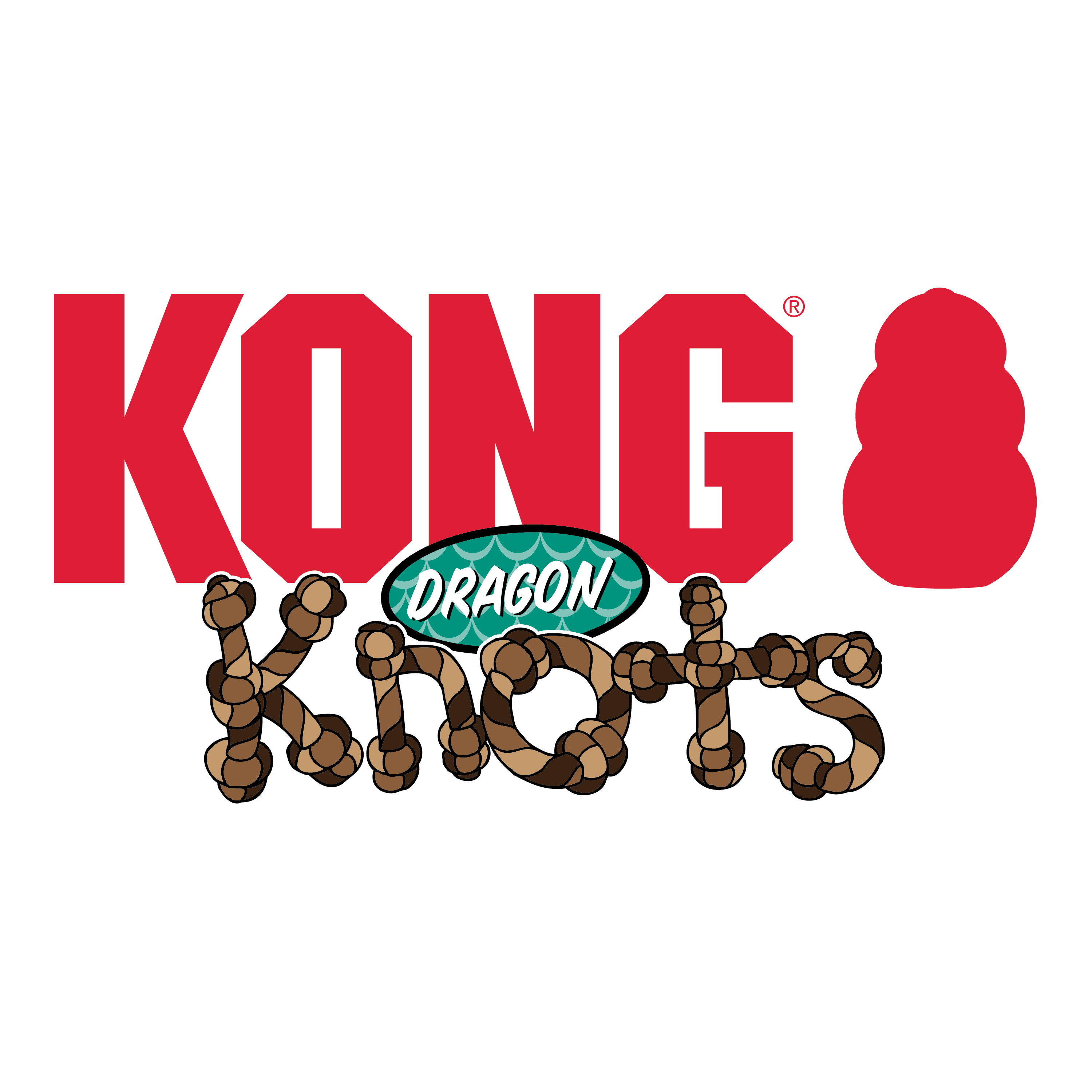 KONG KNOTS DRAGON M/L COR SORTIDA (Dragão)