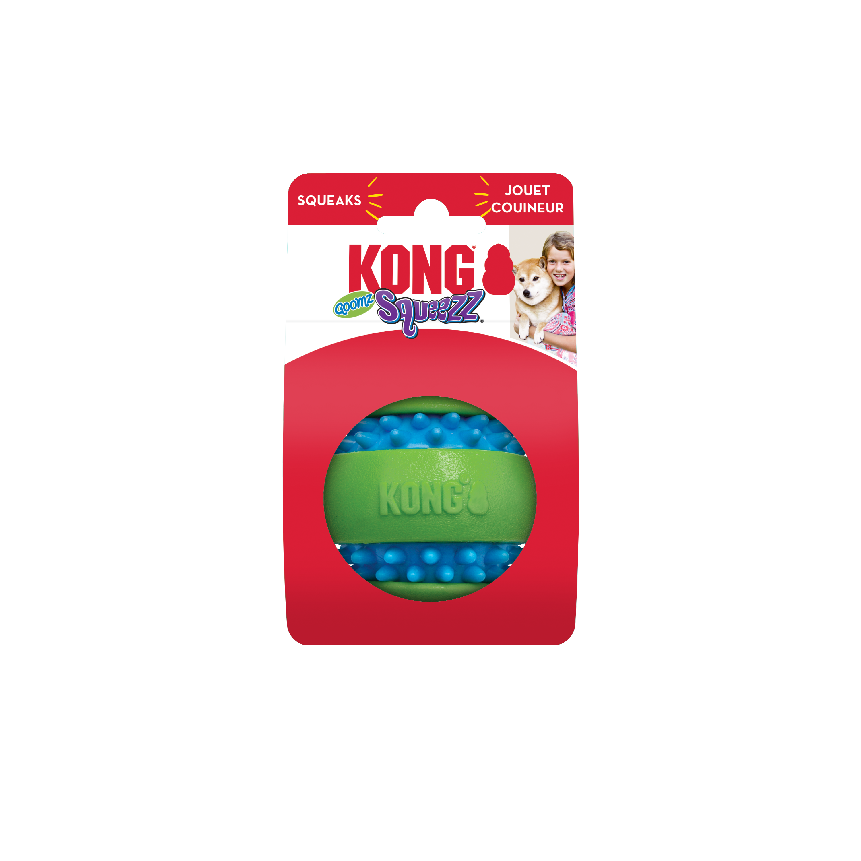 KONG Squeezz Goomz Ball