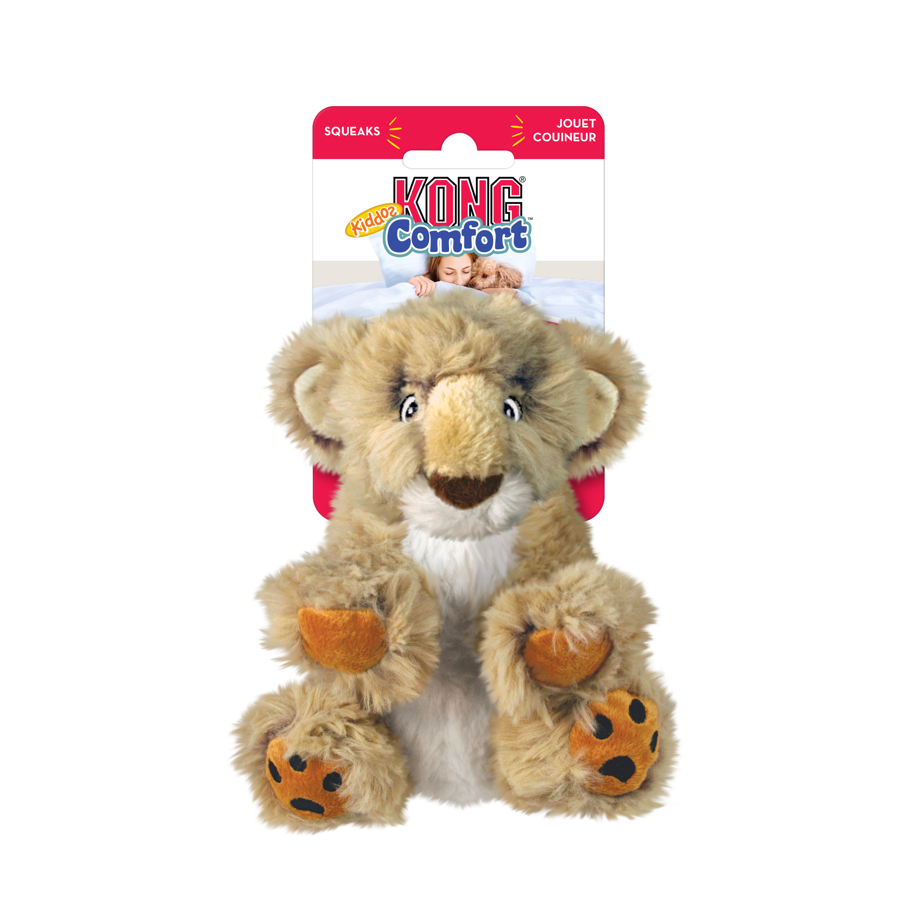 KONG COMFORT KIDDOS LION (LEAO) LARGE