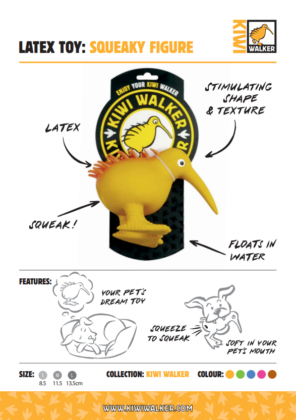 KIWI WALKER Whistle Figure L
