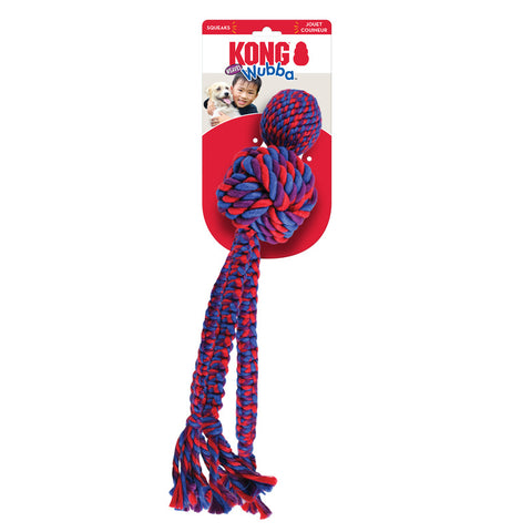 KONG Wubba Weaves with Rope L - Sortido