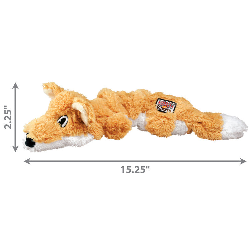 KONG SCRUNCH KNOTS FOX MEDIUM/LARGE (raposa)