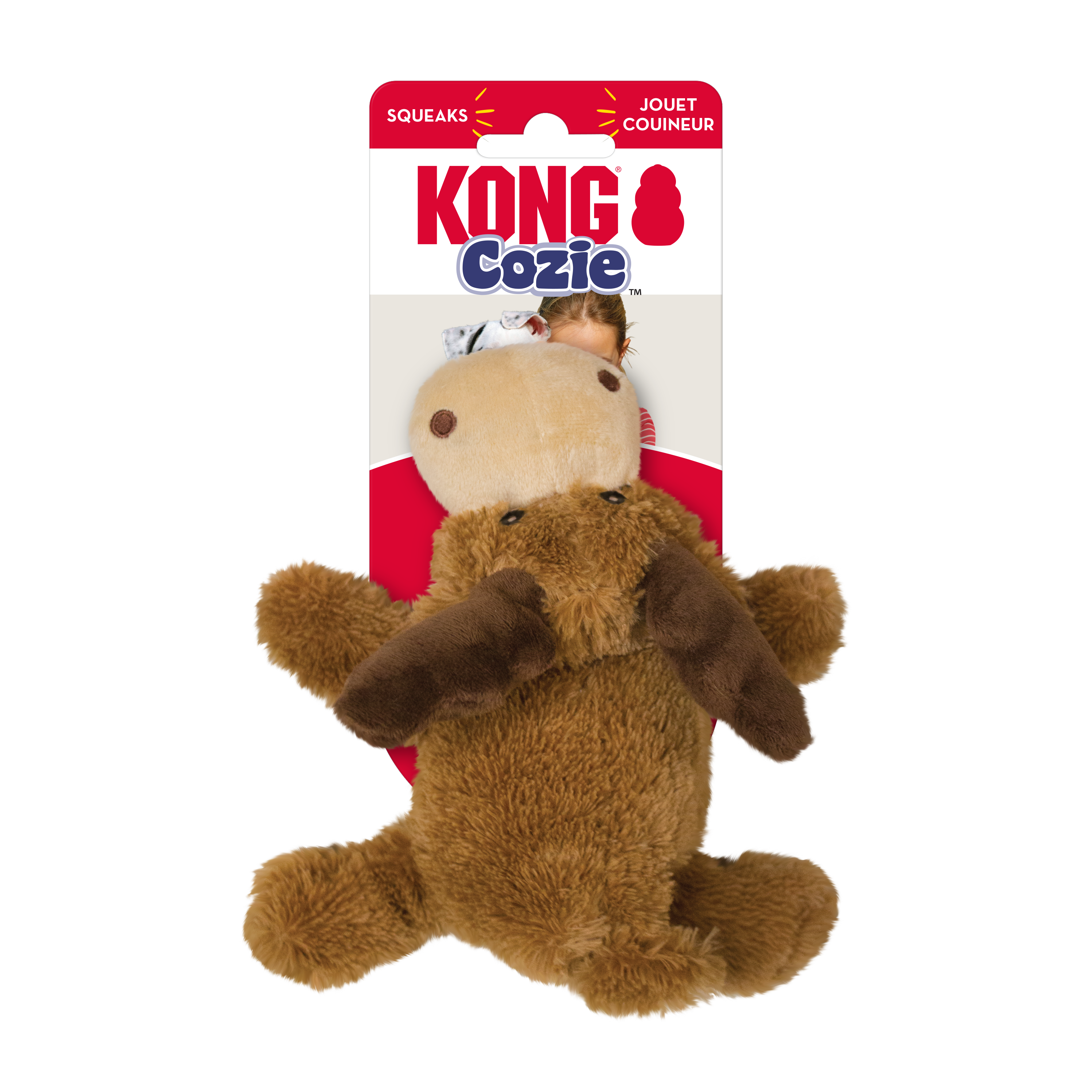 Kong Cozies Naturals Moose Marvin