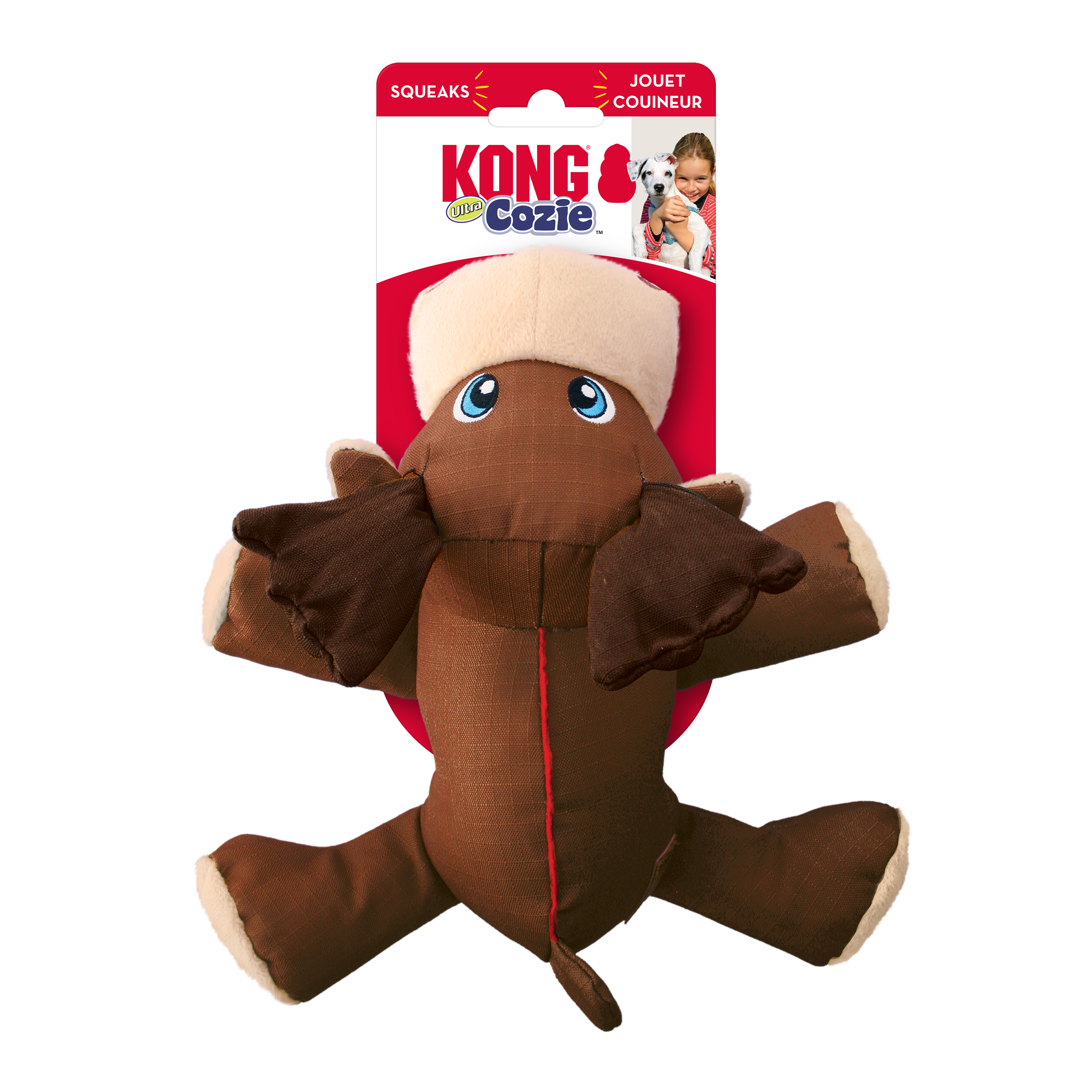 KONG COZIE Ultra Max Moose (Alce)